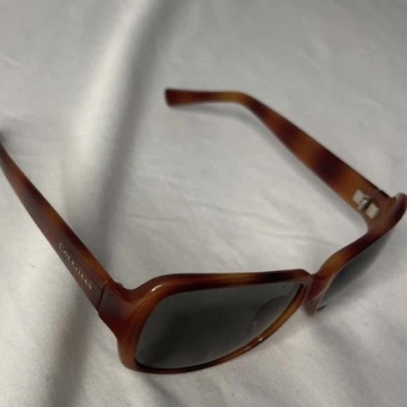 Cole Haan Brown Tortoise Wrap Sunglasses unisex - Picture 3 of 7